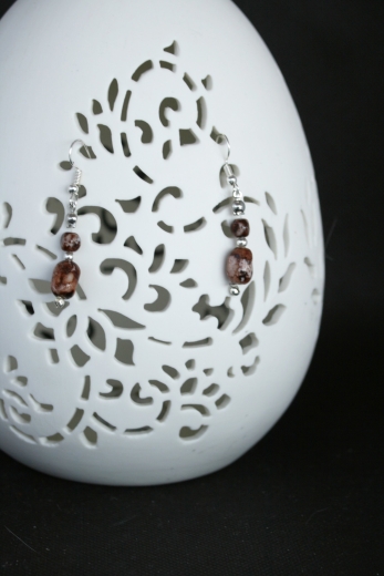 Kaffeebraune Ohrringe