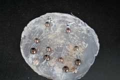 Glasperlen-Set Schwebekette braun