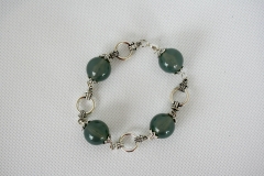 Perlen-Armband mit Verbinder