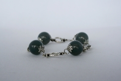 Perlen-Armband mit Verbinder